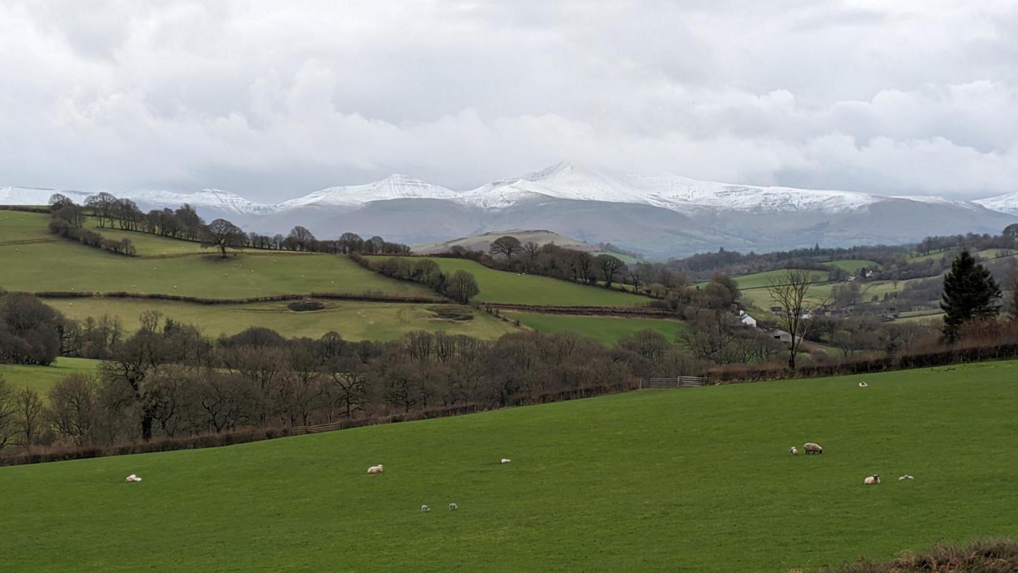 Vale Farm Cottages Brecon Exterior foto