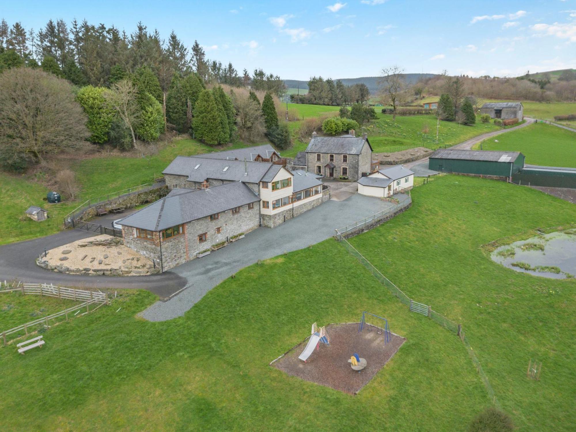 Vale Farm Cottages Brecon Exterior foto